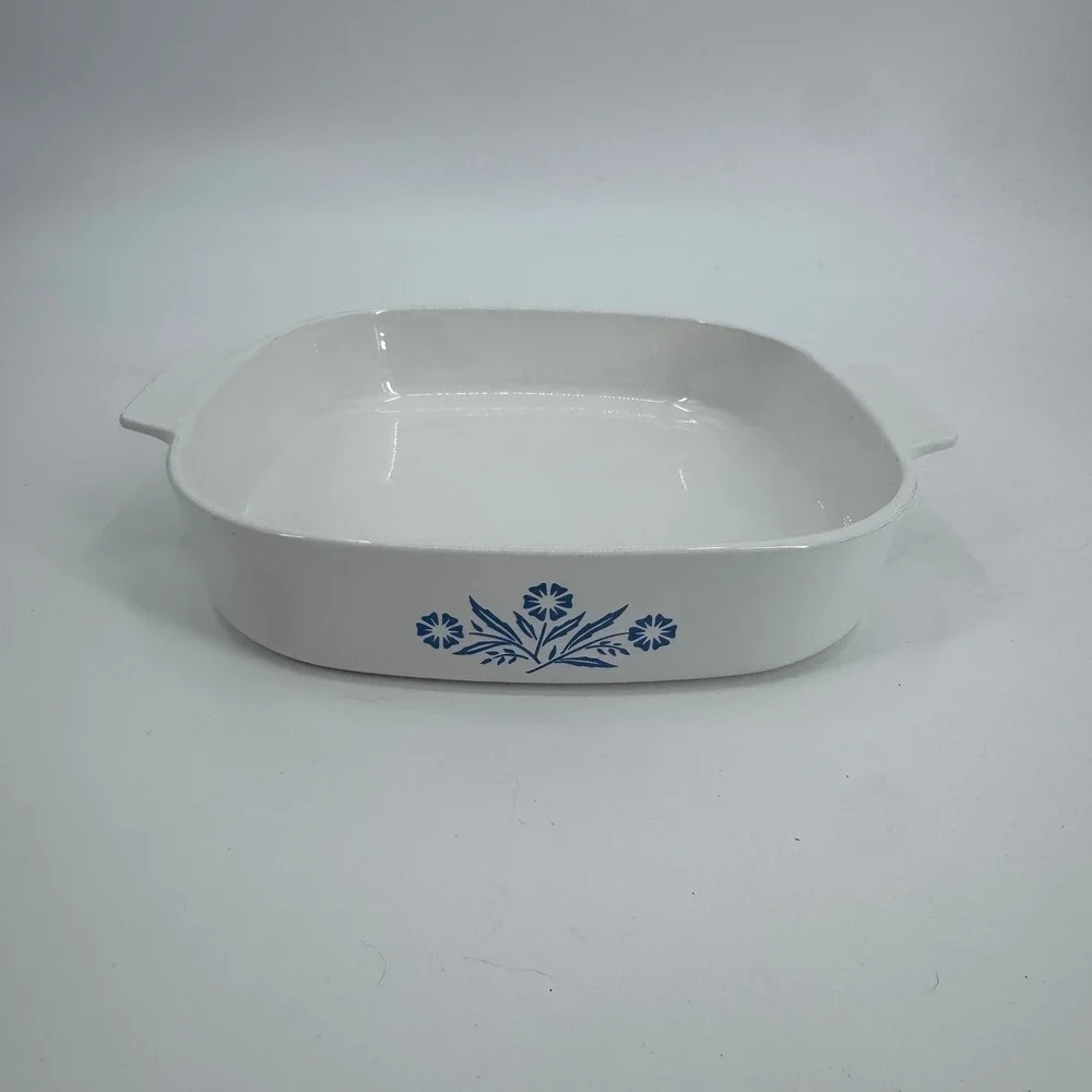 Vintage Corning Ware Blue Cornflower Blue A-10-B 9 3/4